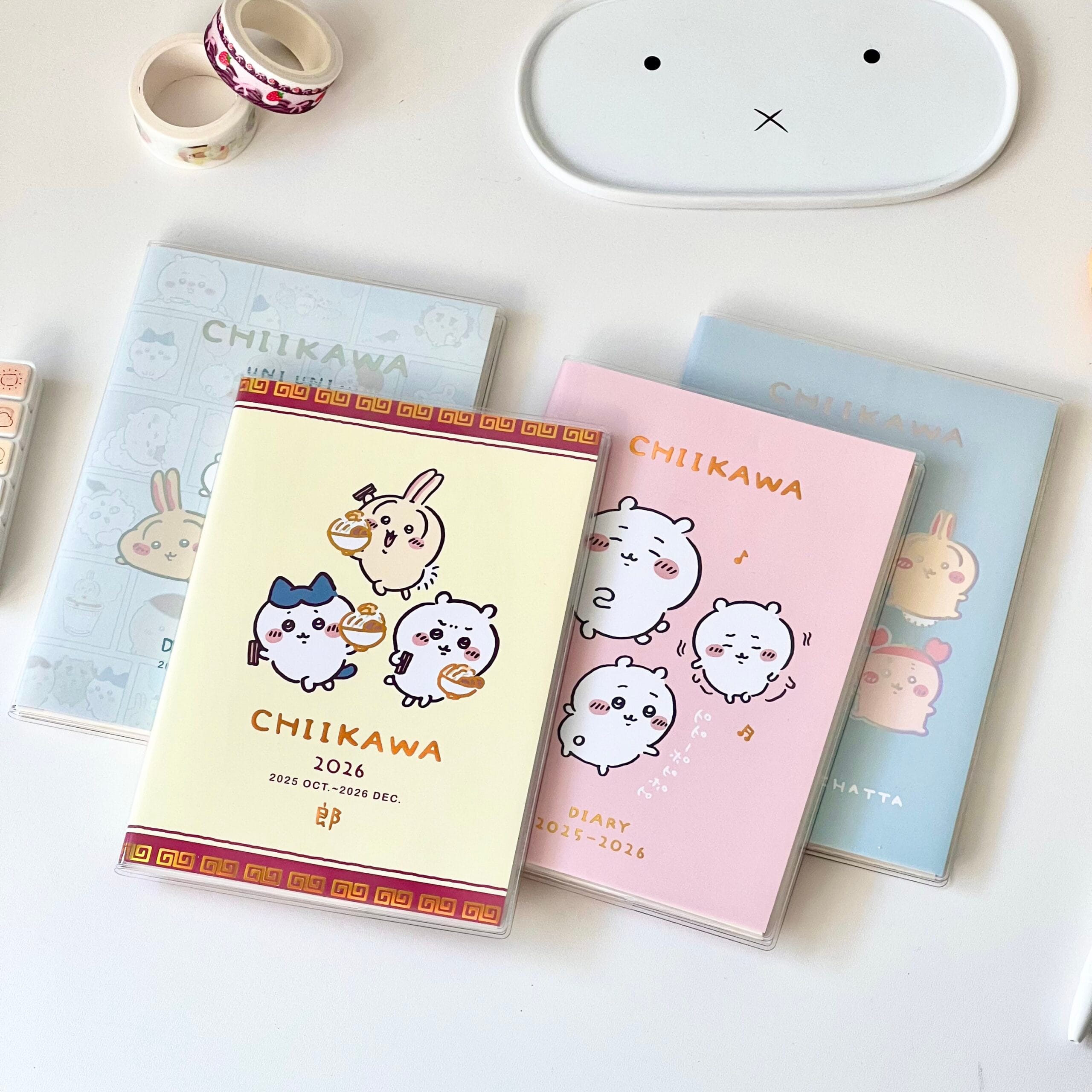 Chiikawa 2026 B6 Planner | Hardcover Schedule Book Cute Daily Diary | Kawaiigiftshop